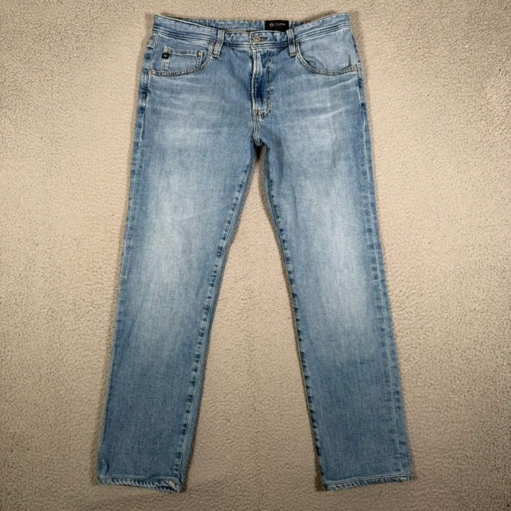 AG Adriano Goldschmied Jeans Mens 33x29 Blue Tellis Modern Slim Denim Preppy